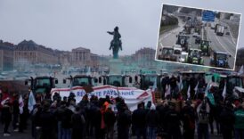 fransiz ciftciler ab mercosur anlasmasini protesto etmek icin 16 farkli noktada 70 eylem duzenlediler 4JP9iUGX