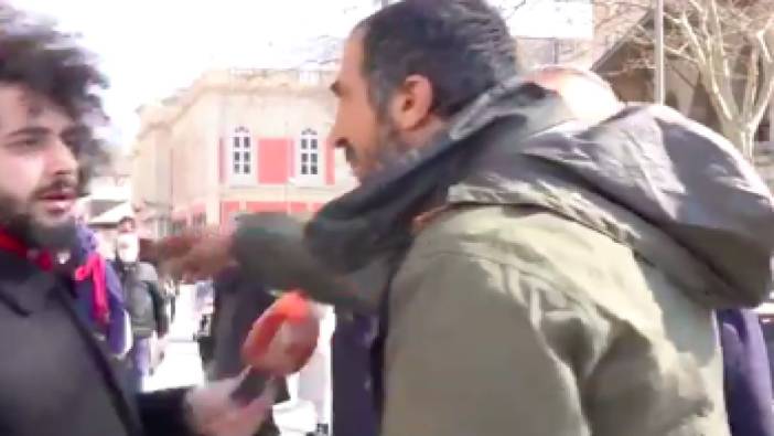 gavur kilikli lafi ortaligi savas alanina cevirdi sokak roportajinda yumruklar konustu 3 22ryIaBc