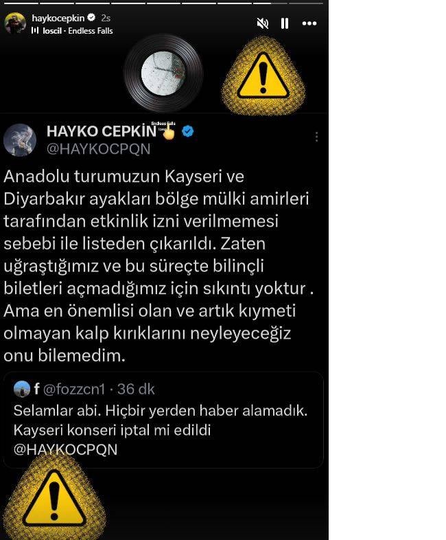 hayko cepkinin iki konserini valilik iptal etti 0 ePqZbttr