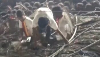 hindistanda miting alaninda izdiham 38 kisi oldu 58 kisi yaralandi RbRdRY4G