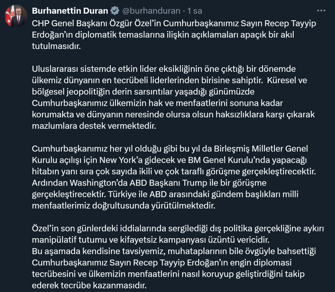 iletisim baskanindan erdogan trump aciklamasi 1 WGCVKlGK