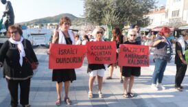 izmirli kadinlardan israile protesto Q9hvsztJ