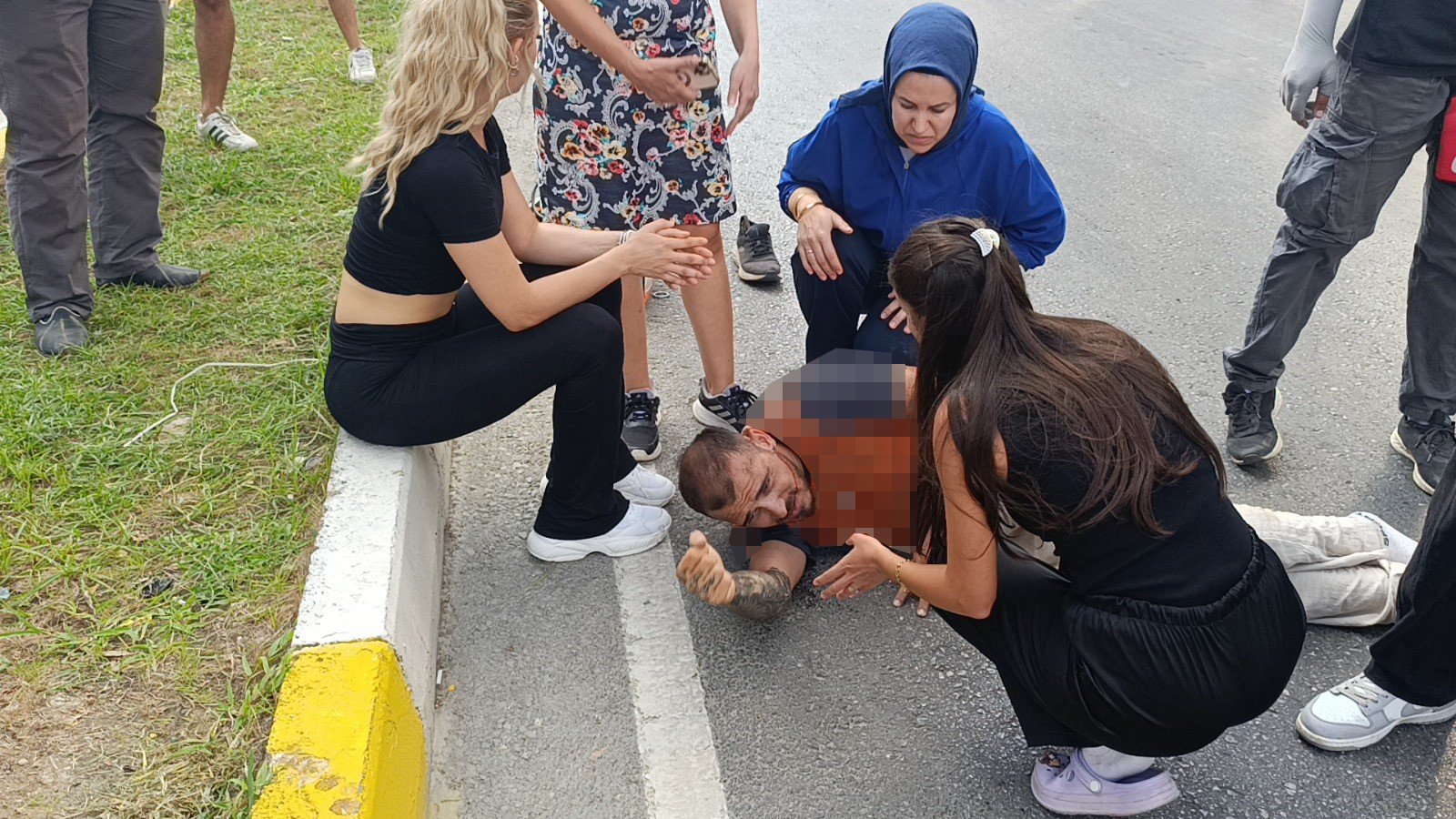 kuryelerin seyir halinde sohbeti hastanede bitti 1 Lyc7lNun