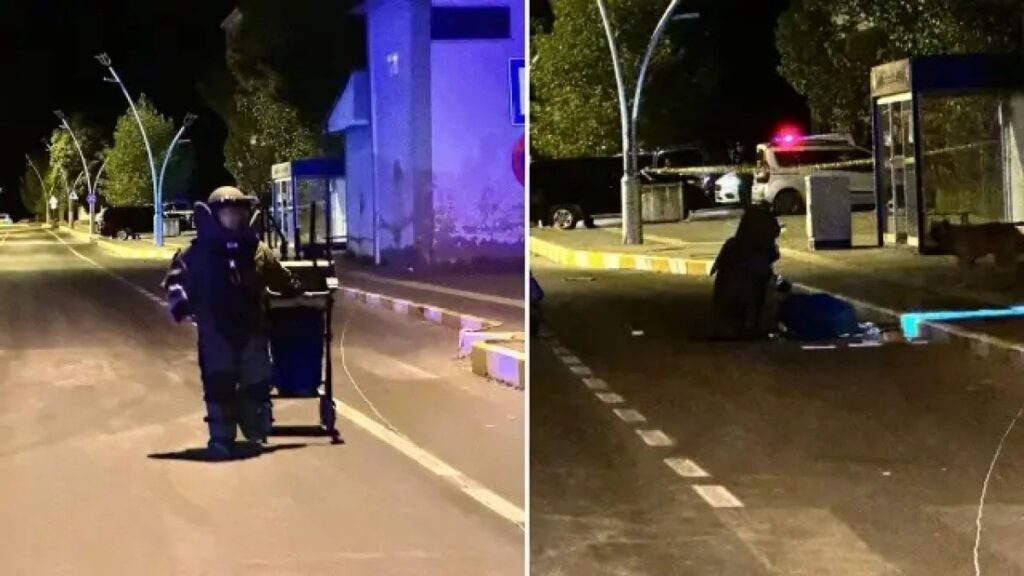 otobus duragindaki supheli canta geceyi karistirdi QTVQuLeD