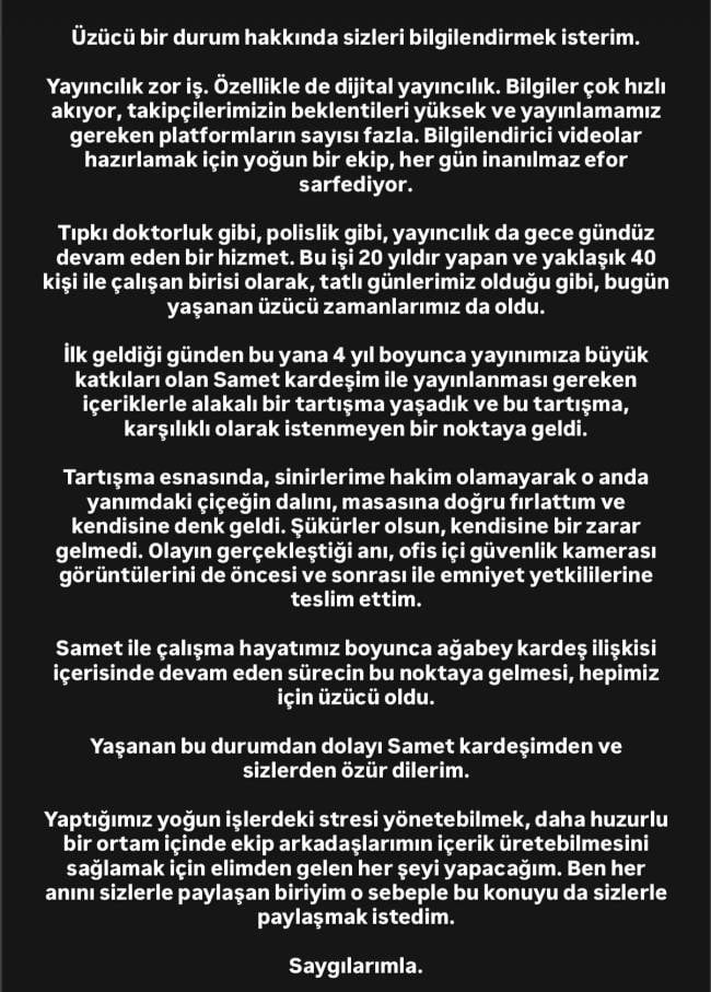 shiftdelete kurucusunun hakki alkan calisanina saksi firlatti 0 O3NXaQ9G