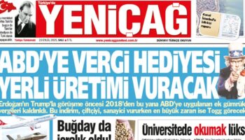 yenicag gazetesi abdye vergi hediyesi yerli uretimi vuracak FzOBLelY
