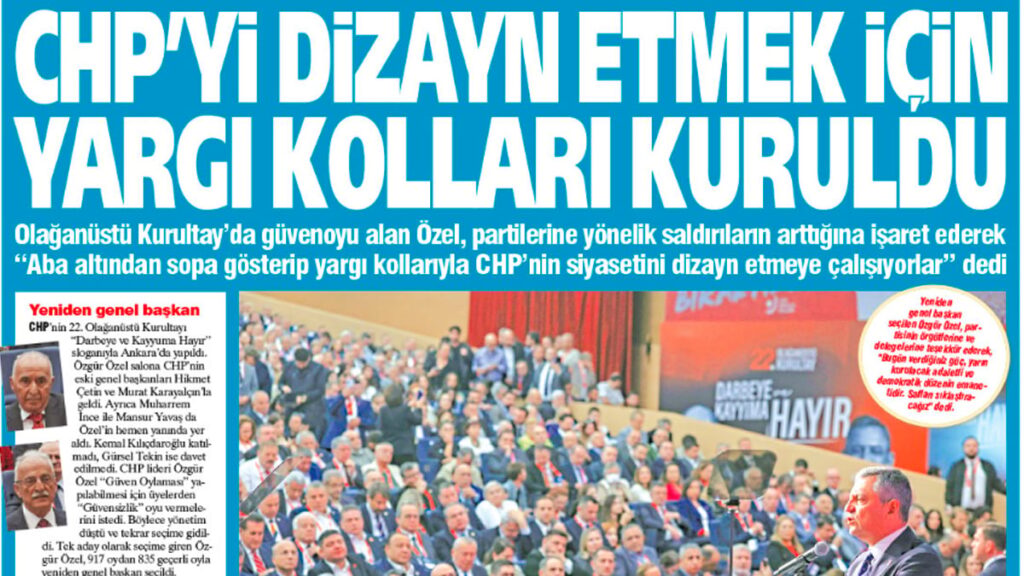 yenicag gazetesi chpyi dizayn etmek icin yargi kollari kuruldu yImejCON