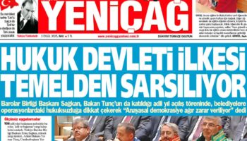 yenicag gazetesi hukuk devleti ilkesi temelden sarsiliyor 3Rs44Eym