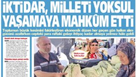 yenicag gazetesi iktidar milleti yoksul yasamaya mahkum etti 99y5qcgd