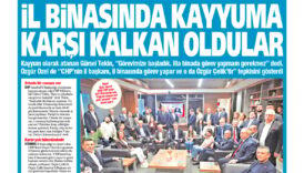 yenicag gazetesi il binasinda kayyuma karsi kalkan oldular iYkHeJlZ