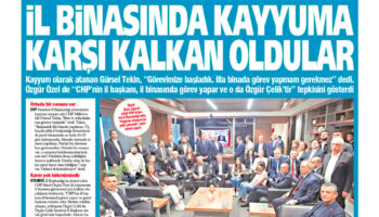 yenicag gazetesi il binasinda kayyuma karsi kalkan oldular iYkHeJlZ