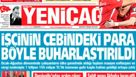 yenicag gazetesi iscinin cebindeki para boyle buharlastirildi 9IU8Q6Cw