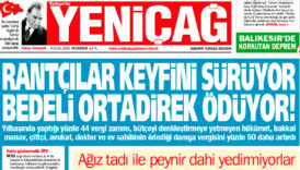 yenicag gazetesi rantcilar keyfini suruyor bedeli ortadirek oduyor BjiAUeFi