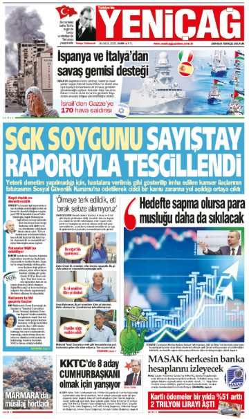 yenicag gazetesi sgk soygunu sayistay raporuyla tescillendi 0