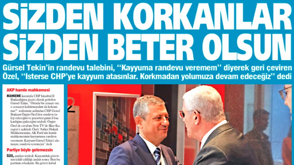 yenicag gazetesi sizden korkanlar sizden beter olsun wmivdb4O