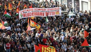 italyada gazze icin genel grev milyonlar akin akin sokaga dokuldu qB7gV8Vg