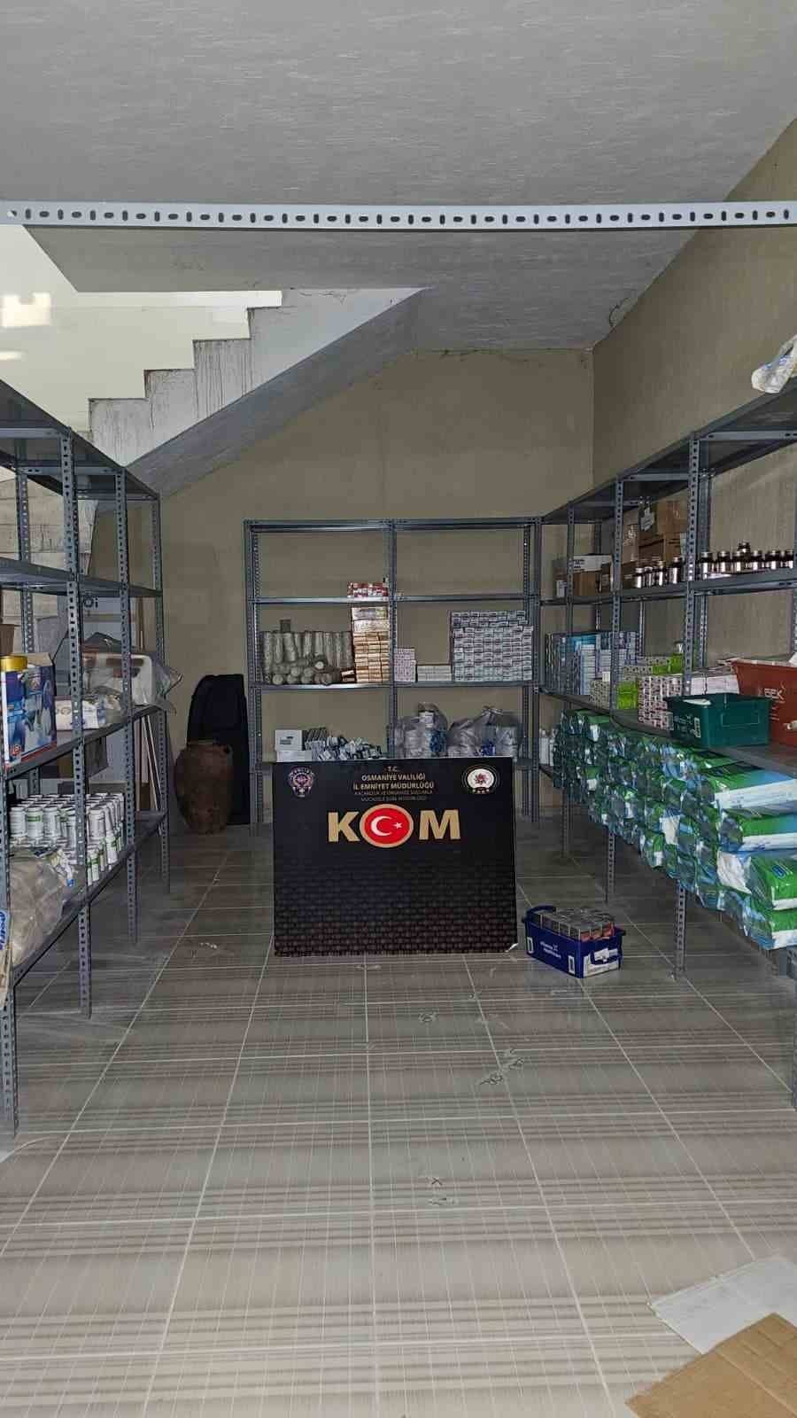 osmaniyede ilac operasyonu polis binlercesini ele gecirildi 1 JIzdTsC5