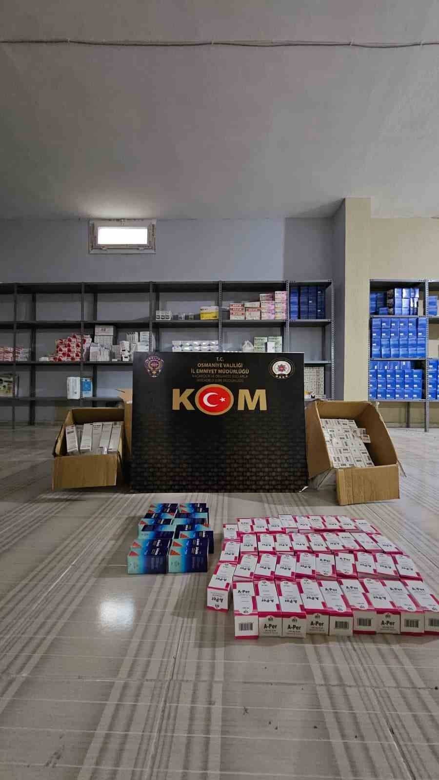 osmaniyede ilac operasyonu polis binlercesini ele gecirildi 2 gFwSvBwu
