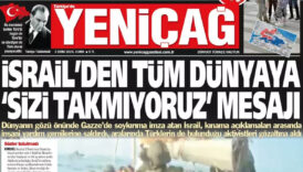 Yeniçağ Gazetesi: İsrail'den tüm dünyaya 'sizi takmıyoruz' mesajı! 2 yenicag gazetesi israilden tum dunyaya sizi takmiyoruz mesaji hvhRvAsB