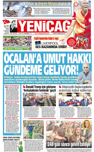 yenicag gazetesi ocalana umut hakki gundeme geliyor 0 BVcKvF8R