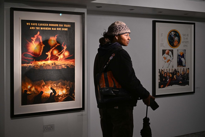 100 yillik aciyi pastelle anlatti londrada filistin sergisi 2