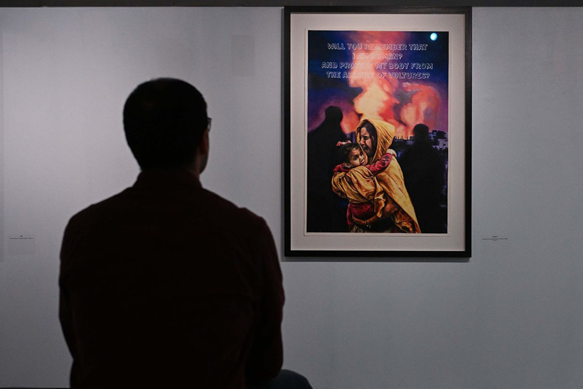 100 yillik aciyi pastelle anlatti londrada filistin sergisi 4