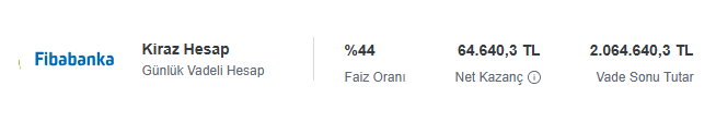 2 milyon liranin 32 gunluk getirisi ne oldu 1 2kP1Jblu