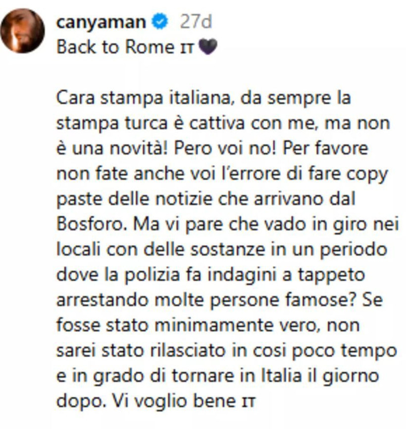 can yamandan serbest birakildiktan sonra italyanca aciklama bakin kimi hedef aldi 10 icQPW2kA