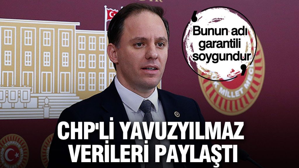 chpli deniz yavuzyilmaz verileri paylasti bunun adi garantili soygundur n6ObiKmC