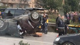 elektrik diregine carpti hizini alamadi karsi yonden gelen araca vurdu 1Spu4Zcm