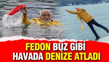 fedon buz gibi havada denize atladi LrhkBdCd