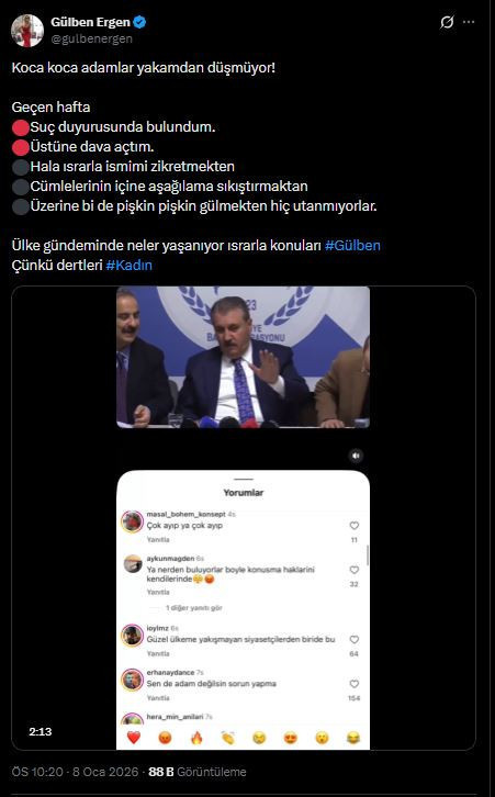 gulben ergen hizini alamadi desticiye sosyal medyadan videolu yanit verdi 1 UELdnmi3