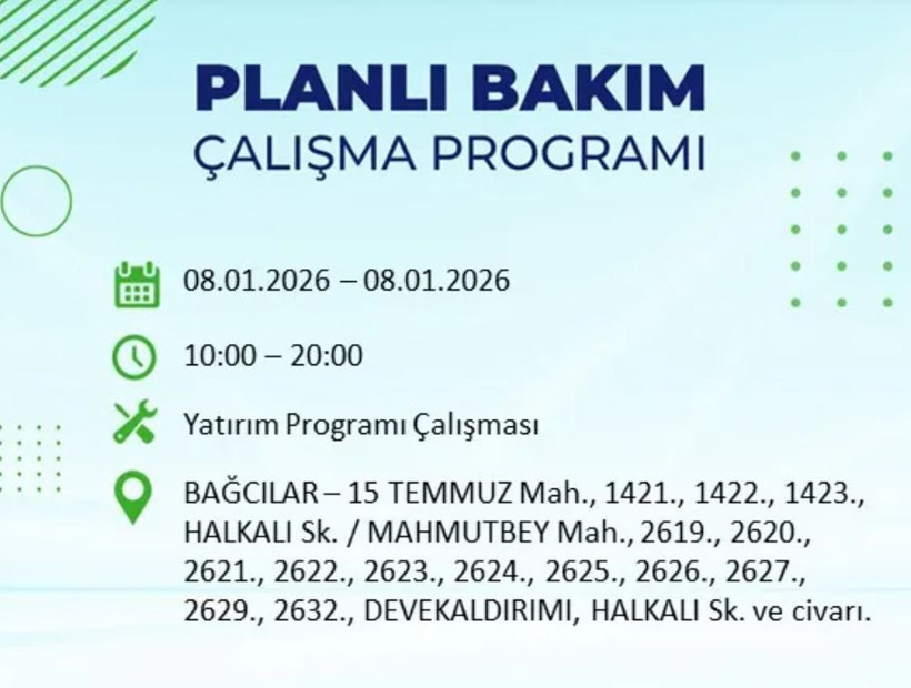 istanbul yarin karanliga gomulecek hangi ilceler elektriksiz kalacak yarin evde kalacaksaniz dikkat 5 WUkFaMLz