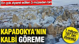 kapadokyanin kalbi goreme 1 milyon 187 bin ziyaretci turkiyenin en cok ziyaret edilen 3 V6Tq1OhQ