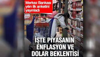 merkez bankasi anketi yayinlandi piyasanin enflasyon beklentisi yuzde 2323 aLxfiIsV