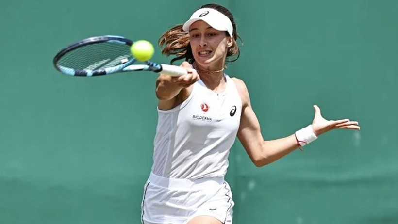 milli tenisci zeynep sonmez avustralya acikta final turunda 0