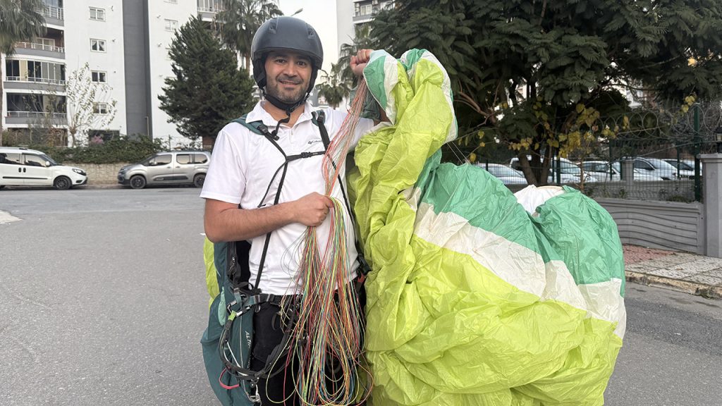 parasutcu cay daveti aldigi kirsala inis yapti SsmZ7RGt