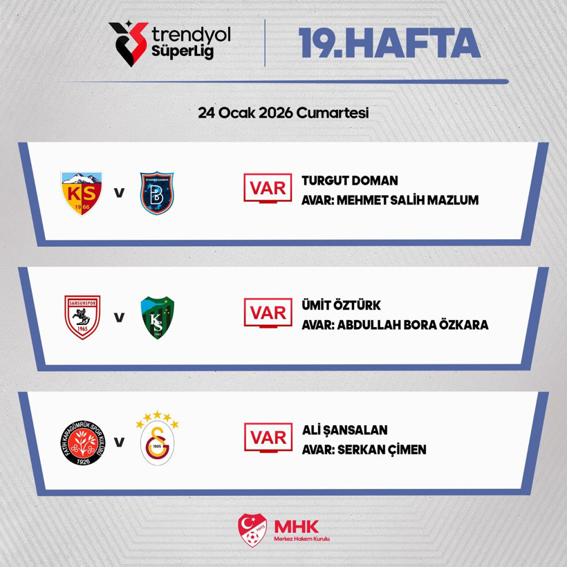 super ligde bugun oynanacak maclarin var ve avar hakemleri aciklandi 0 7YTQALFA