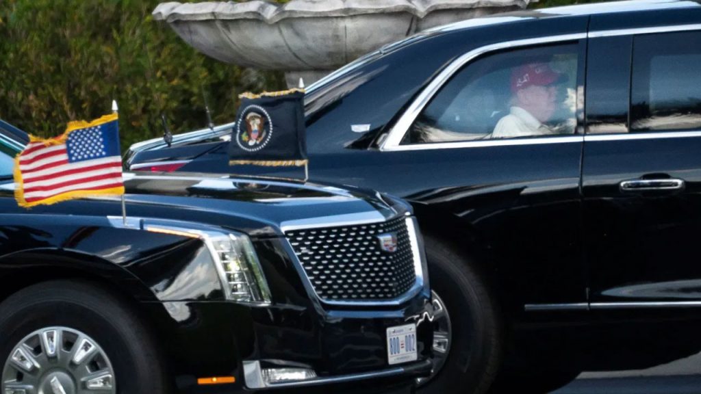 trumpin konvoyunda alarm hemen yolu degisti H2M47Q2I