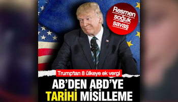 trumptan 8 avrupa ulkesine ek gumruk vergisi abden ticareti durdurma misillemesi NveIGdNl