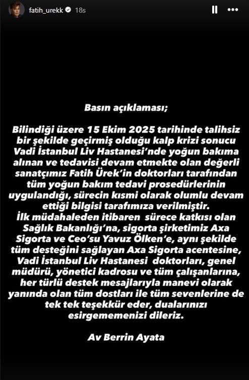 unlu sanatci fatih urekten haber var avukati son saglik durumunu acikladi 8 1lNIsMZU
