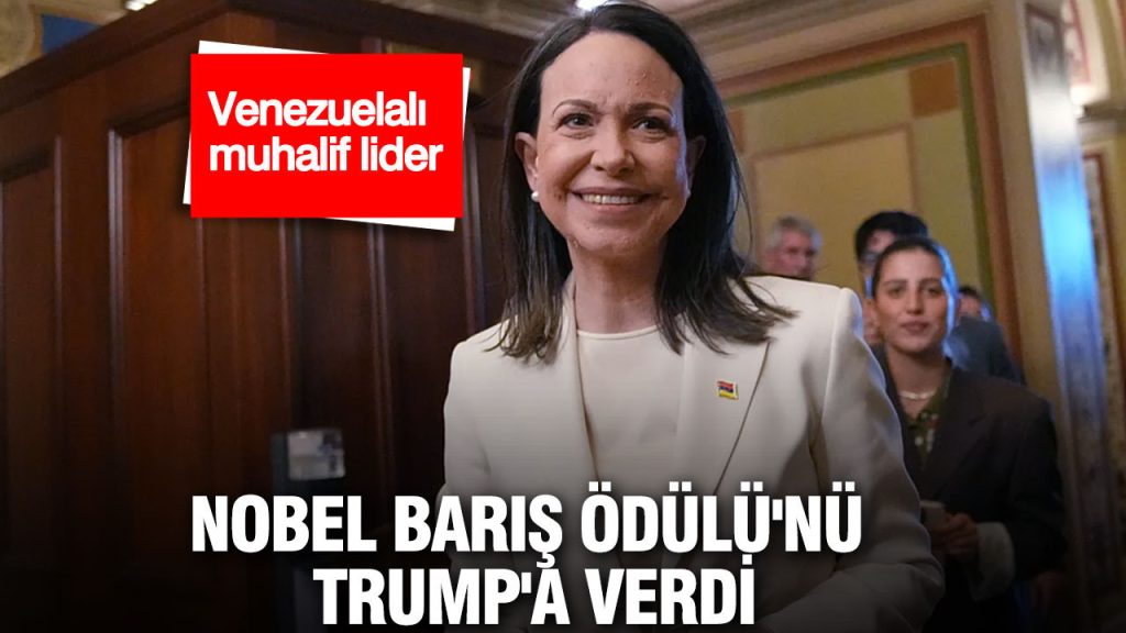 venezuelali muhalif lider nobel baris odulunu trumpa verdi P52FkGSV