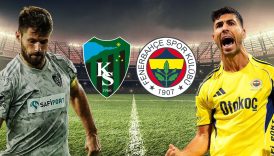 kocaelispor fenerbahce macinin ilk 11leri belli oldu lW6OD7AK